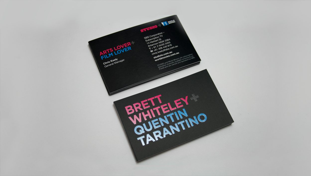 SBS Subscription TV – stationery