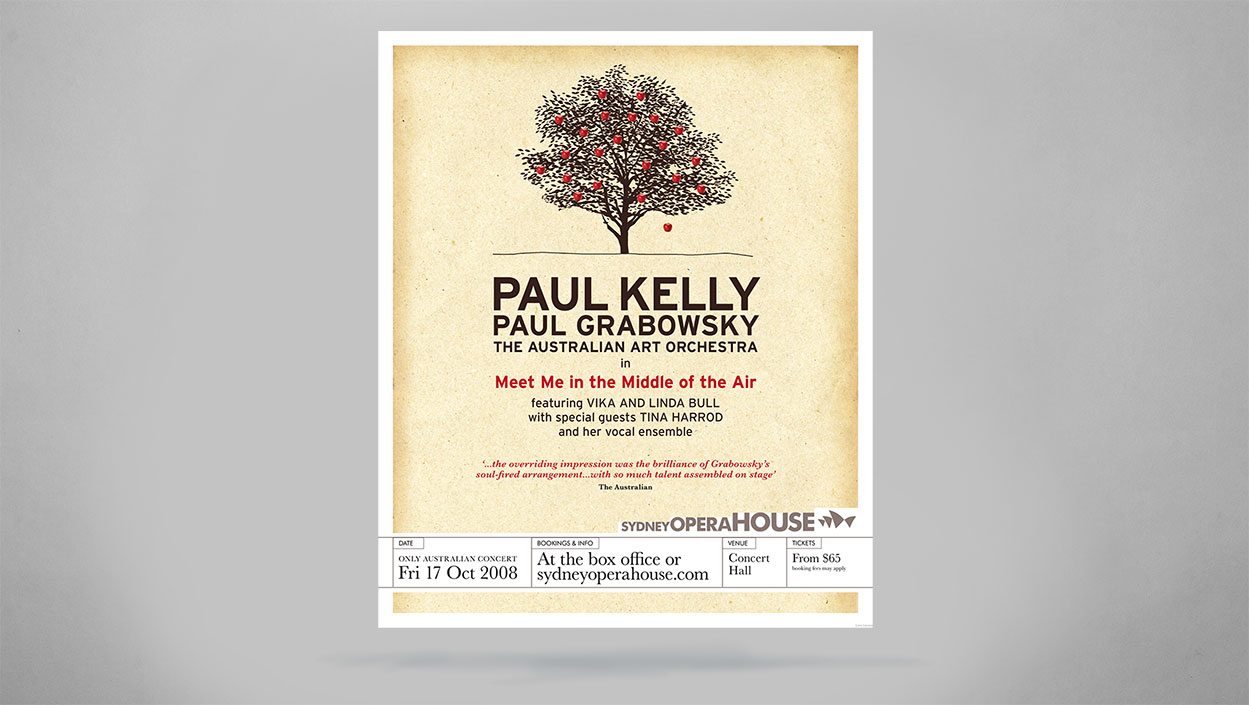 Message Sticks Indigenous Film Festival, Utzon Music Series and Paul Kelly