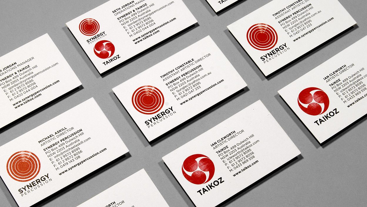 Synergy & Taikoz identity design