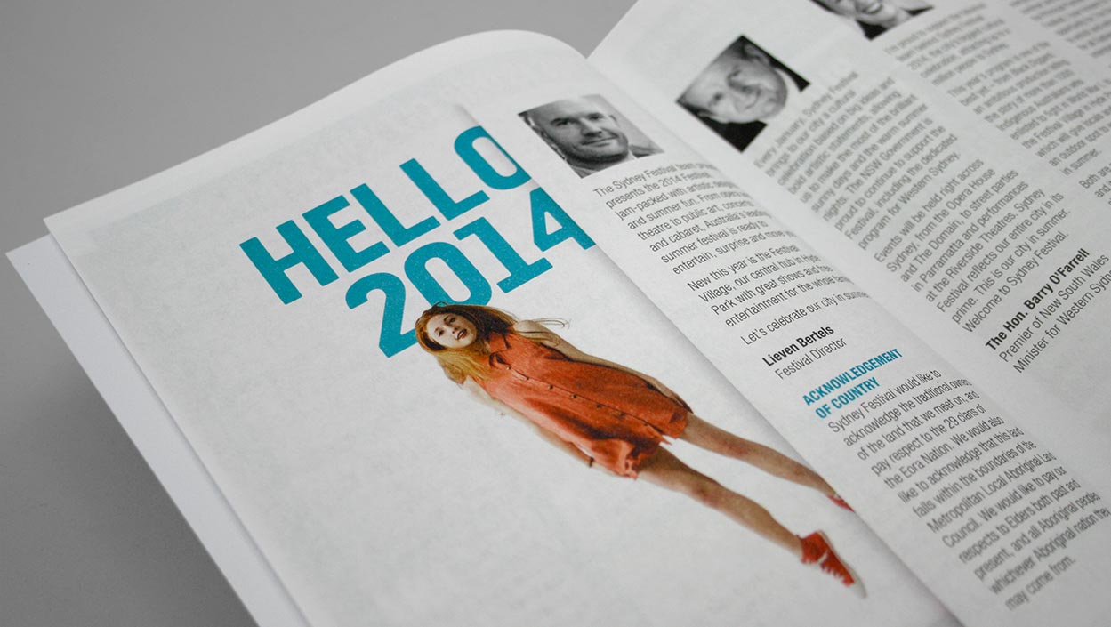 Sydney Festival – brand and campaign 2013-16