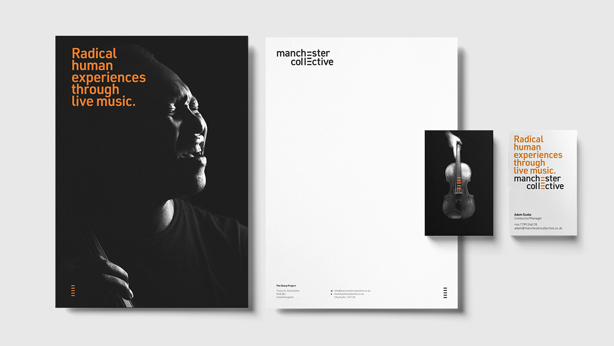 Manchester Collective brand and campaigns