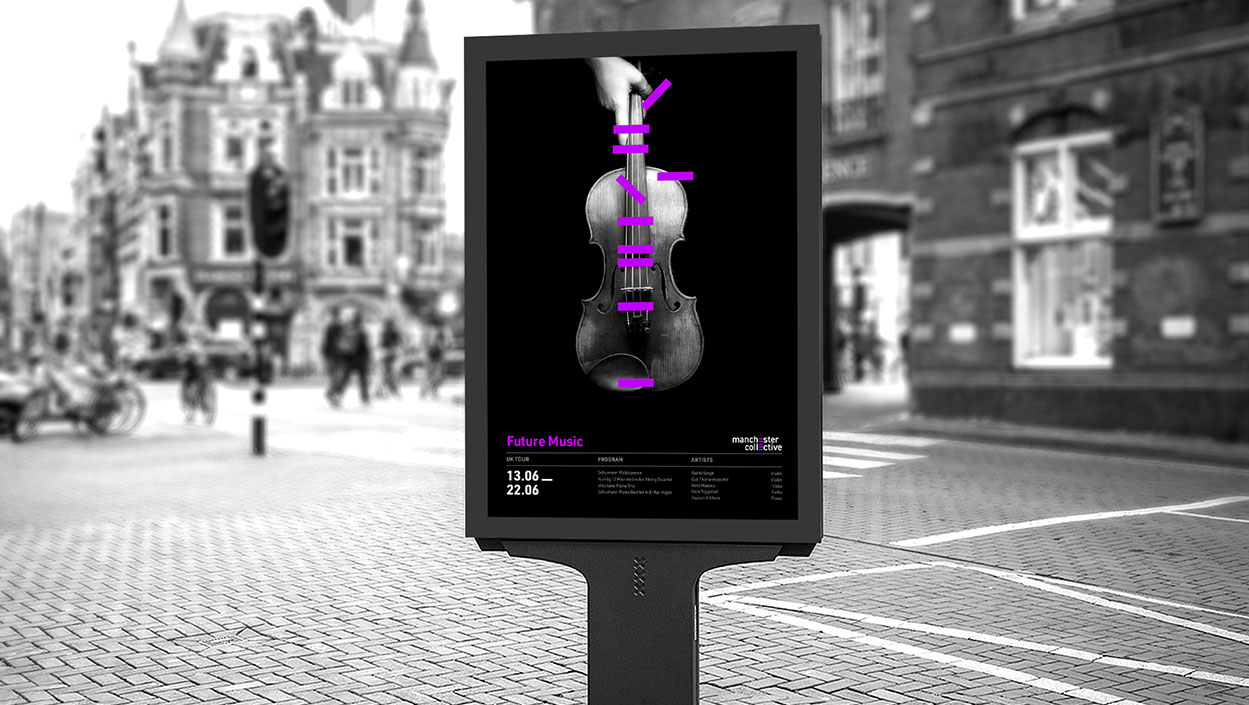 Manchester Collective brand and campaigns