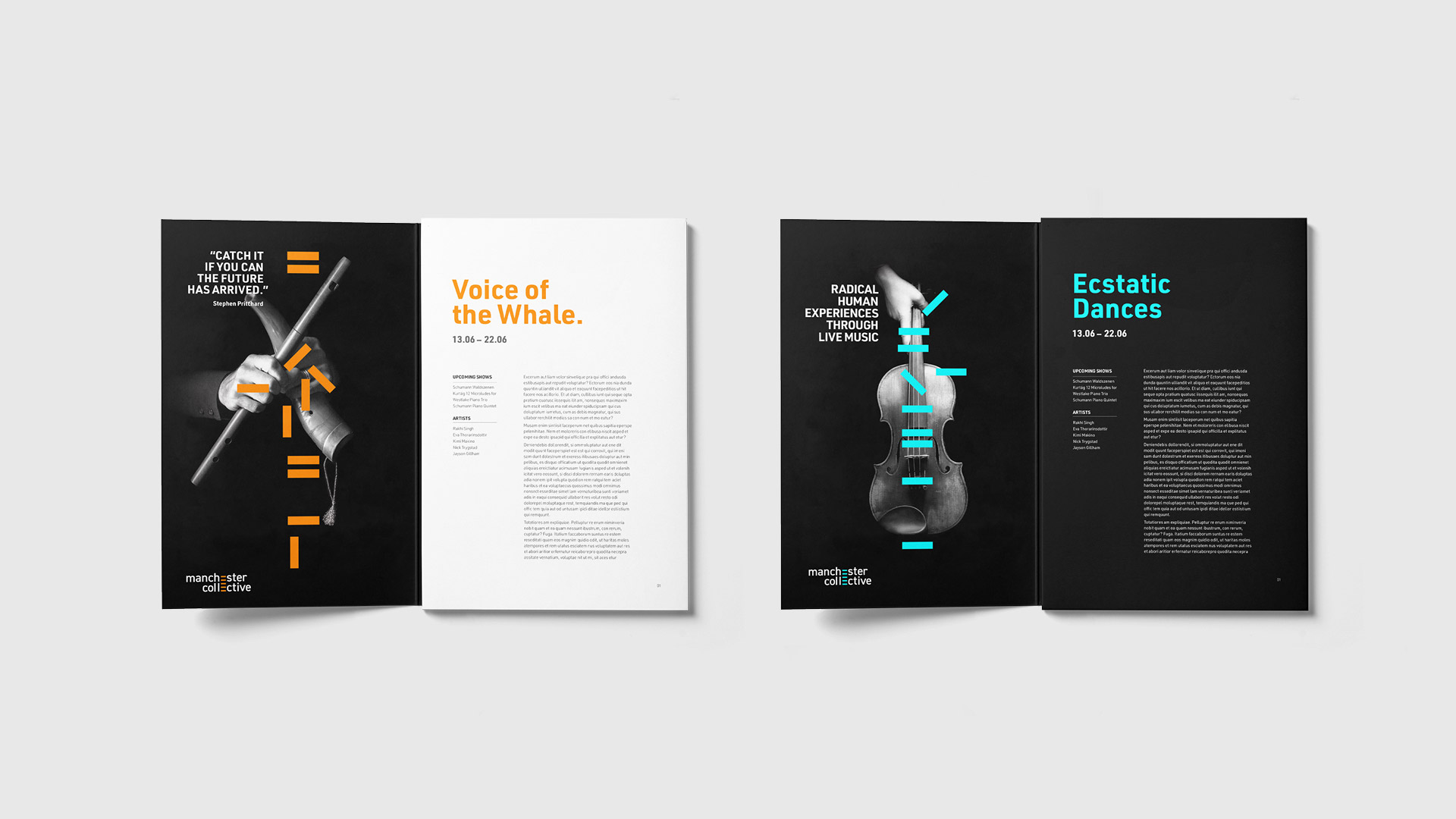 Manchester Collective brand and campaigns