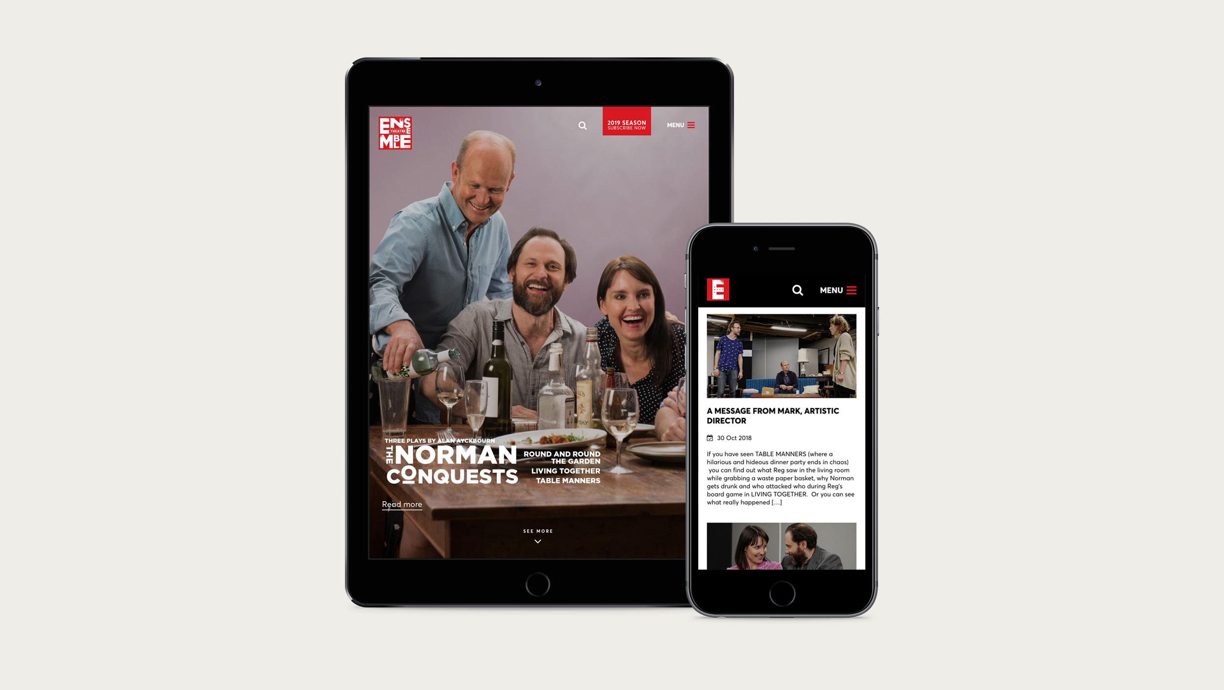 Ensemble rebrand and campaign